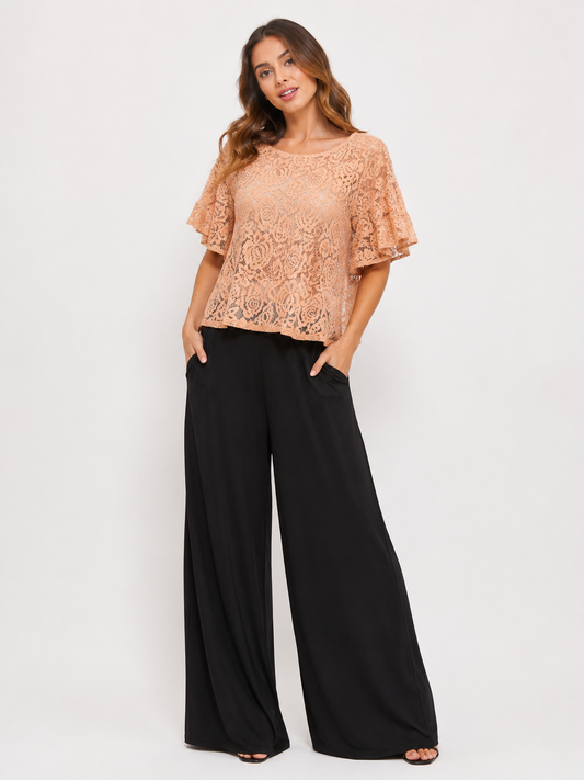 Flora | Floral Embroidered Crochet Lace Blouse for Women in Bohemian Summer Style